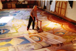 Catherine Bertulli painting